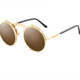 Steampunk Flip Sunglasses