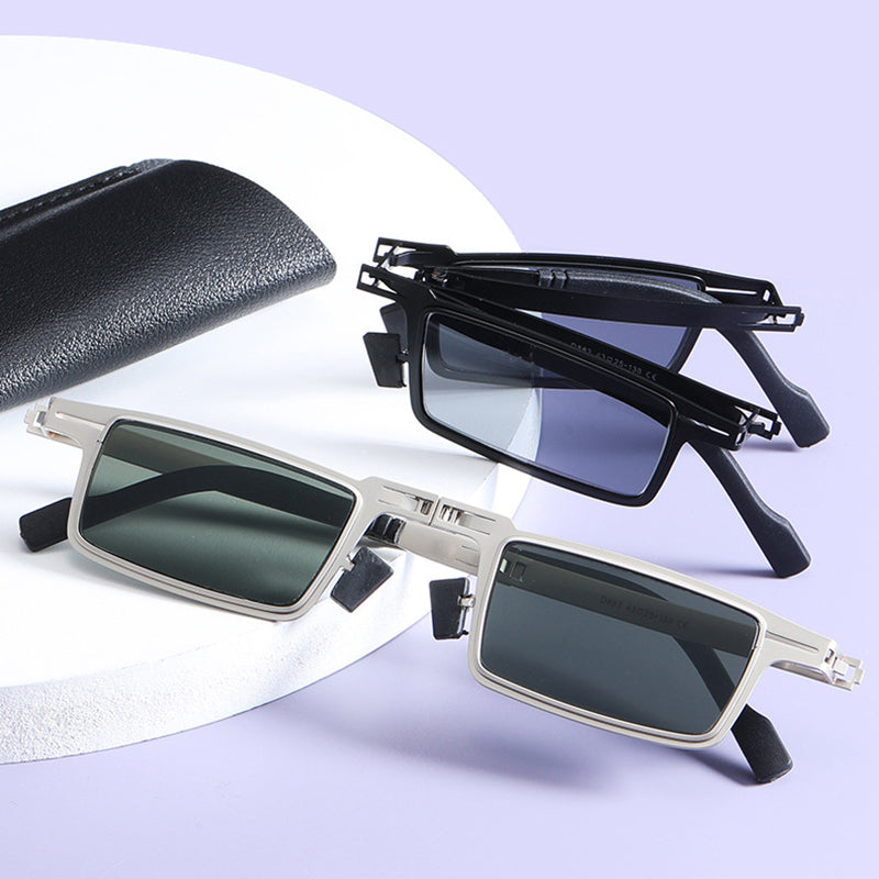 Stylish Foldable Metal Sunglasses