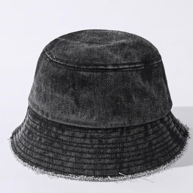 Vintage Denim Bucket Hat