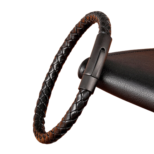 Terra Cotta Leather Bracelet