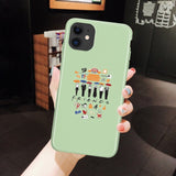 Colorful Friends iPhone Case