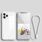 Tempered Glass iPhone Case with a strap