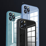 Tempered Glass iPhone Case with a strap