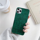 Crocodile Pattern iPhone Case