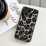 Trippy Smiley iPhone Case