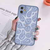 Trippy Smiley iPhone Case