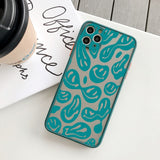 Trippy Smiley iPhone Case