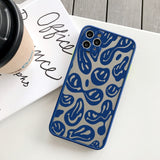 Trippy Smiley iPhone Case