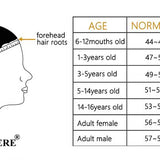 Size chart for Scally Cap — Classic Irish 8-Panel Flat Cap for Men