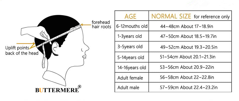 Size chart for Scally Cap — Classic Irish 8-Panel Flat Cap for Men