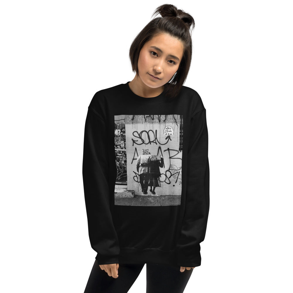 Black Graffiti Sweatshirt