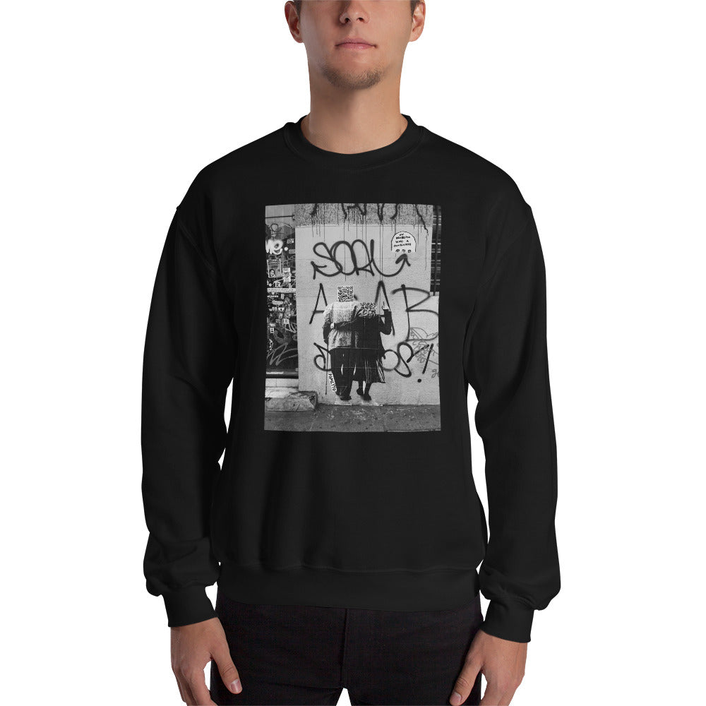 Black Graffiti Sweatshirt