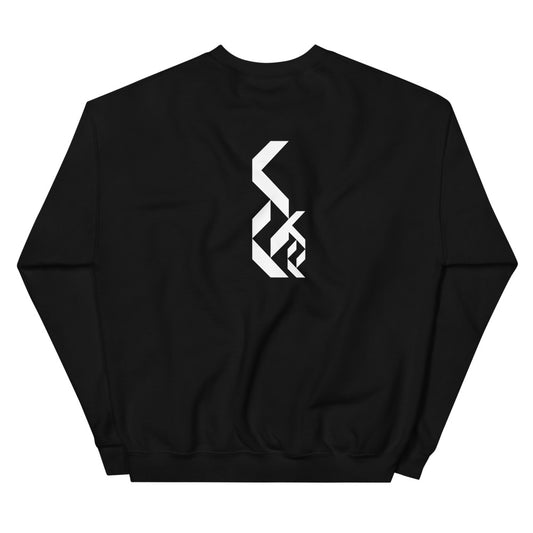 Abstract Black Sweatshirt